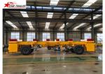 Heavy Duty Heavy Load Trailers , Chassis Frame Multi Axle Trailer
