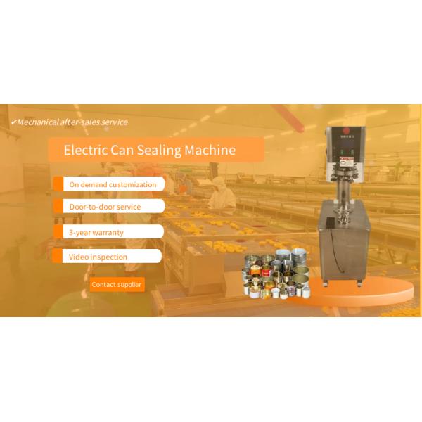 Semi Automatic Aluminum Can Sealer Paper Cans Seaming Machine