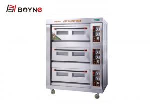 China 3 deck 6 trays gas bakery oven price/commercial bakery ovens for sale on sale