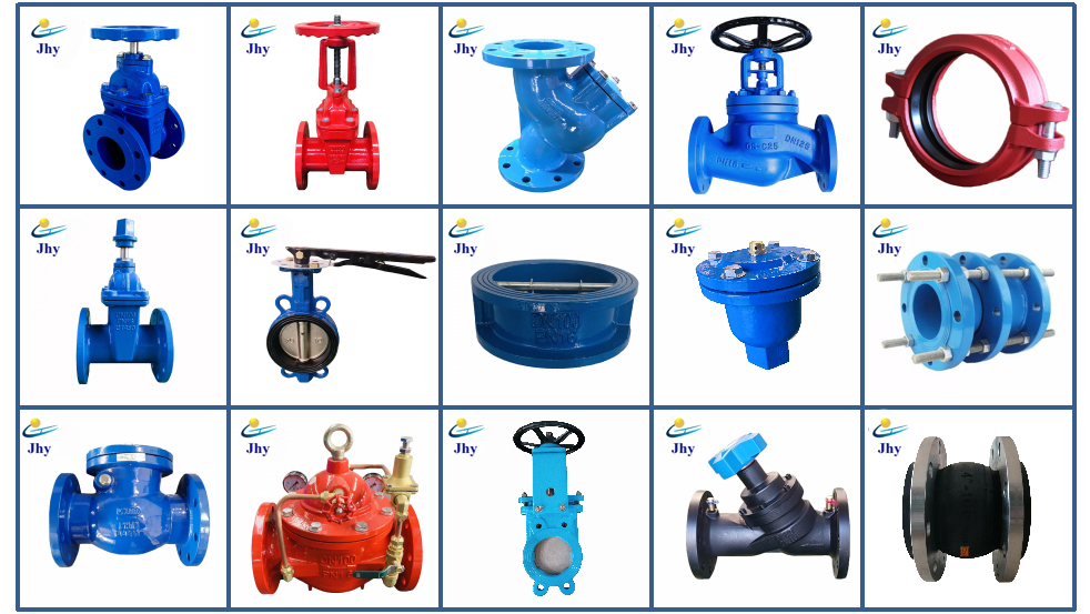 Ductile Iron Soft Seat Gate Valve 8 Inch F4 German Standard