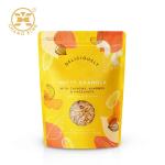 Resealable Biodegradable Plastic Ziplockk Bags ROHS Matte Finished Dried Fruit
