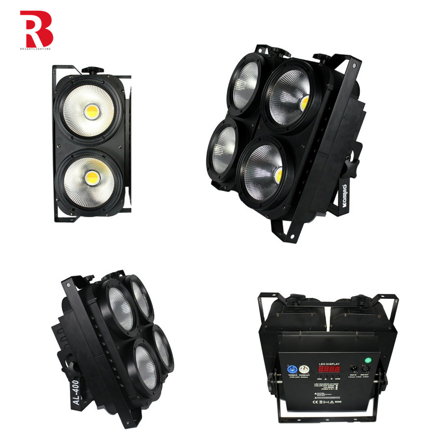 4*100W Blinder Professional LED Stage Strobe Light For Studio TV Film DMX Control