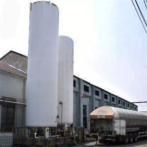 High Pressure Industrial Cryogenic Storage Tank Vertical Horizontal