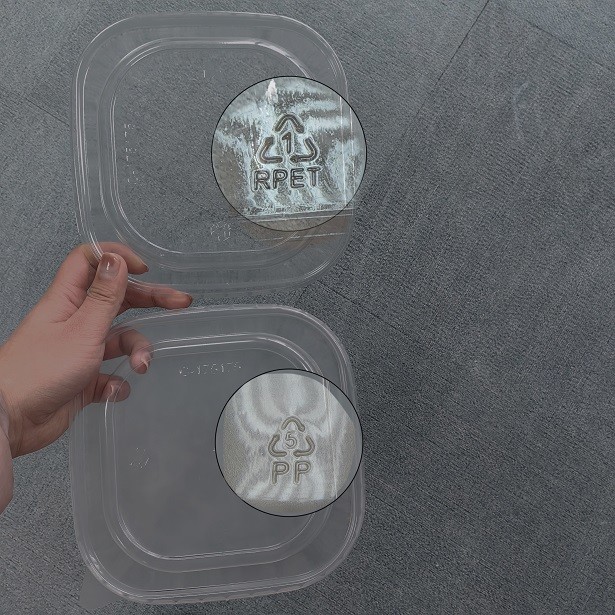 Custom Disposable Container Take Away Lunch For Fast Food Grade