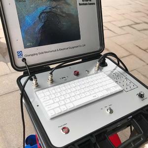 China Waterproof Portable Borehole Inspection Camera With Wheels Keyboard wholesale