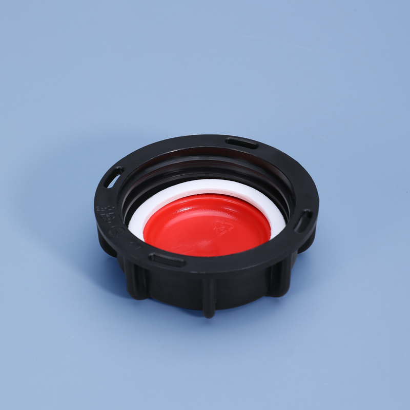 Plastic Fitting S60*6 Seal Lid for IBC Tank Casting Design and Plastic Pipe Connection