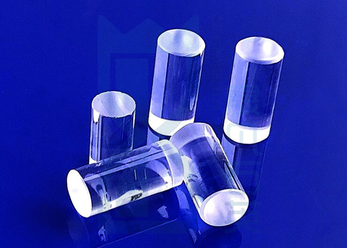 Customized Diameter Clear Fused Quartz Glass Rod High Precision Optical Quartz Glass Light Guide Rod