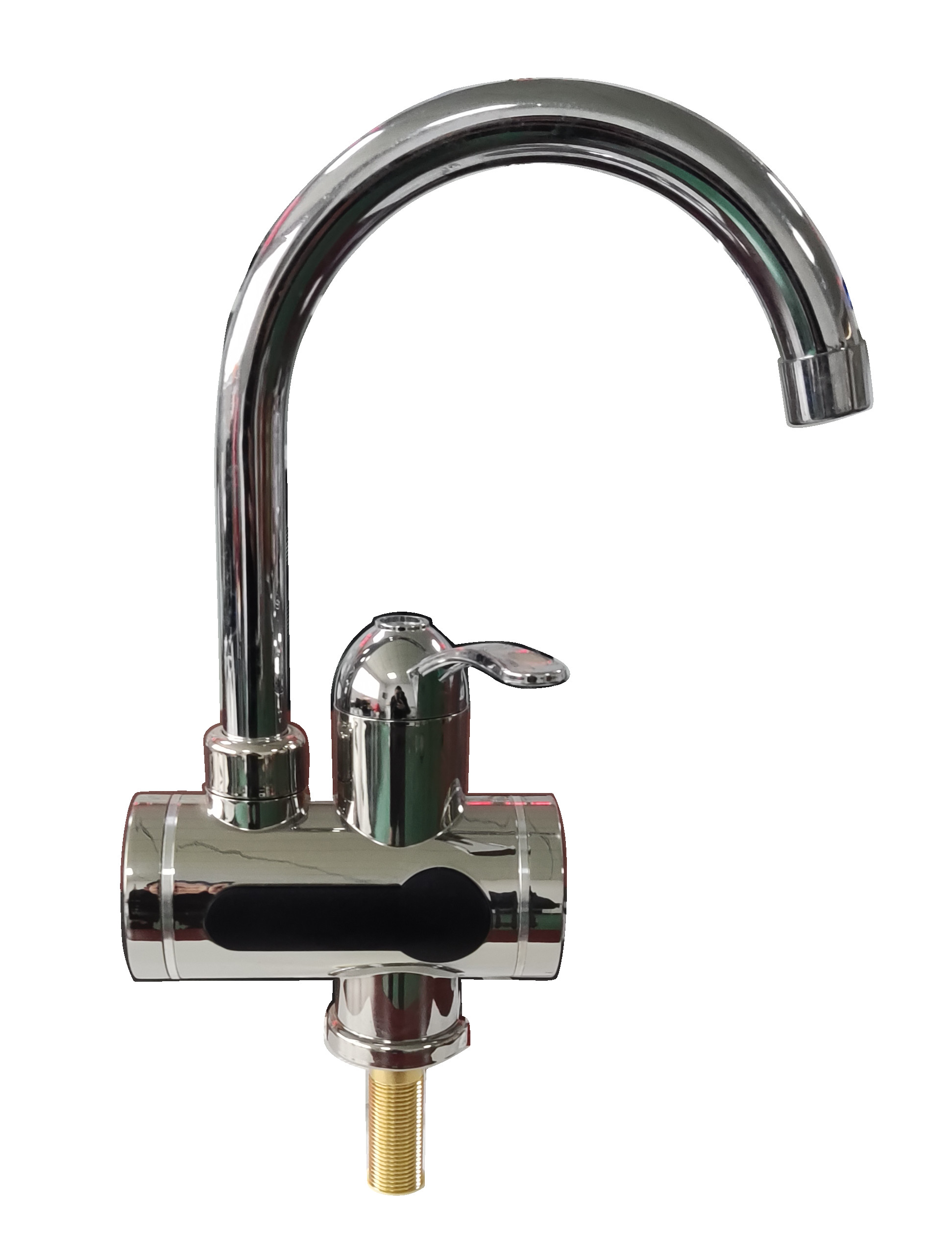 Vacuum Coating Electric Hot Water Tap LVD With LED Temperature Display