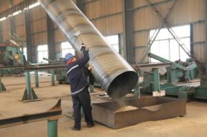 Multifunctional Api 5l X65 LSAW Coated Steel Pipe