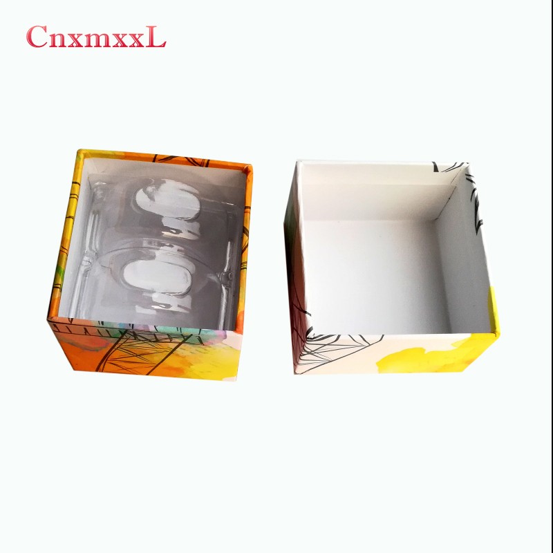 Macaron Packaging Cake Snack Heaven And Earth Cover Gift Cardboard Box Empty