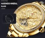KINYUED Men Mechanical Watches Brand Luxury Men'S Automatic Tourbillon