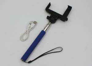 China Promotional Gift Retractable Cellphone Selfie Stick , Cable Length 22 cm wholesale