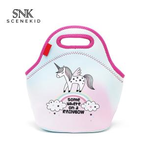 China Print Cut Cartoon Pattern Picnic Insulated Cooler Lunch Bag wholesale