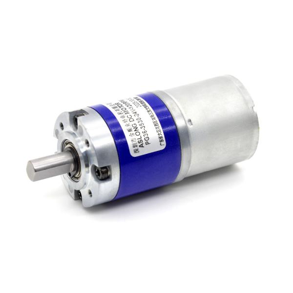 12v 36mm High Torque Low Rpm Planetary Dc Gear Motor PG36-3530 36mm Planetary