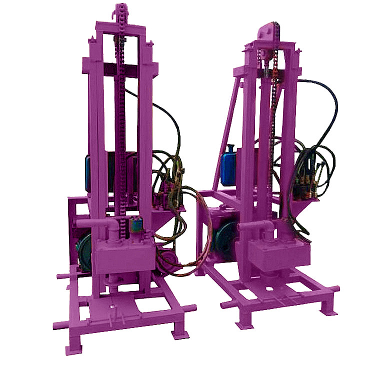 Borehole Water Drilling Rig Deep 100m Portable Hydraulic Water Well Drilling Rig
