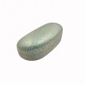 China Customized Logo Leather Optical Glasses Case Irregular Shape Lightweight wholesale