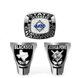 China Silver Baseball State Championship Rings wholesale