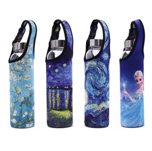 China Customized Neoprene Water Bottle Accessories Sleeve 450ml wholesale