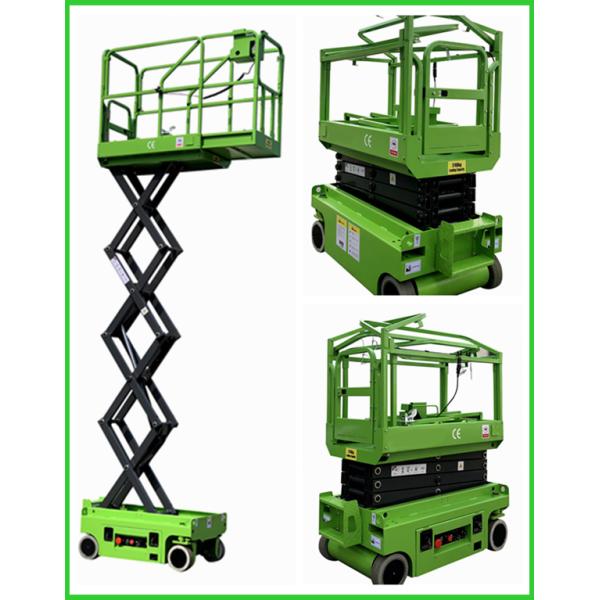MINI SCISSOR LIFT WITH FULL ELECTRIC OF 3 METER PLATFORM HEIGHT AND 240KG LOAD CAPACITY
