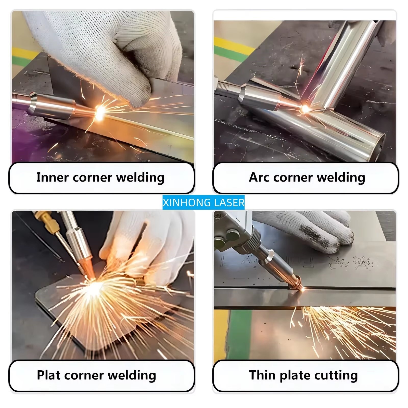 Raytools Sup21t Laser Welder 1500W 3000W With Chaoqiang Weiye Control System And Raycus/Max Optional Laser Source