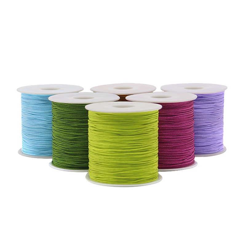 80m or Customized Length Chinese Knot Macrame Cord for Beading and Making Material