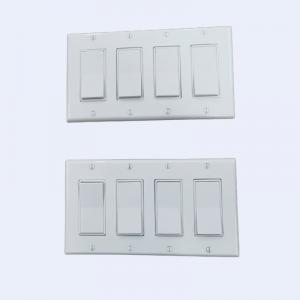 China Prefabrication 4 Gang Wall Socket Switch With Socket Plug Electrical Wire wholesale