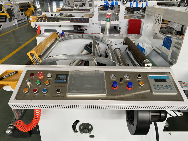 HDPE CPP POF Plastic Film Folding Side Sealing Machine 13.5kw 2000kg