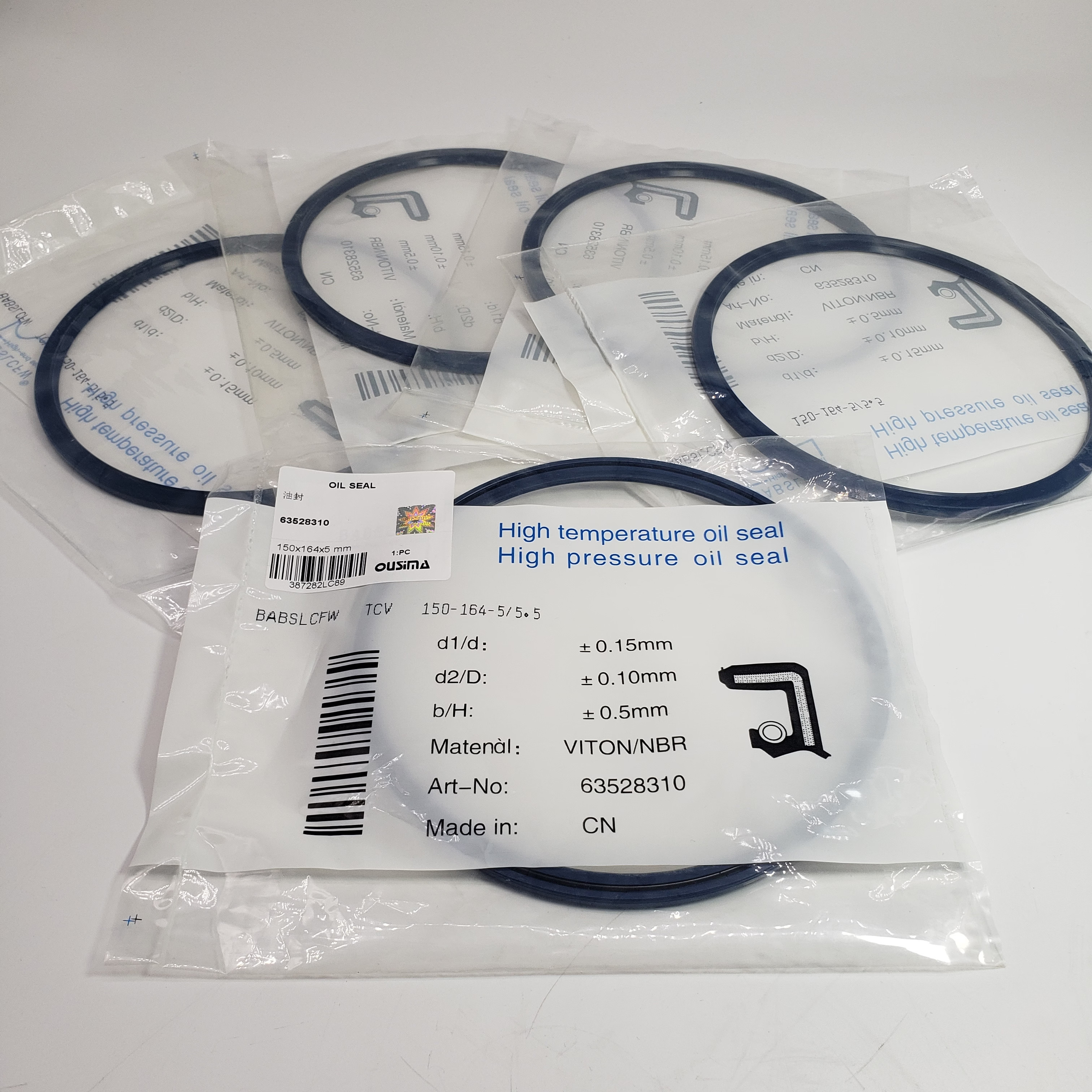 High Pressure And High Temperature Oil Seal 63528310 BABSLCFW TCV 150-164-5/5.5