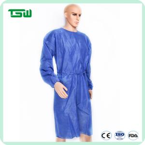 China Singe Use Anti Bacteria Nonwoven Isolation Gown wholesale