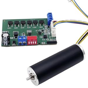 China 22mm Brushless Coreless Motor Slotless Motor 12V to 48V 43W 16360rpm Customizable BLDC Motor wholesale