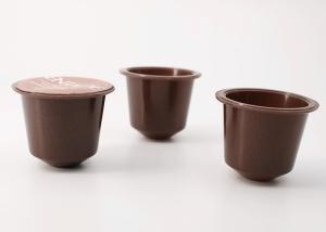 China SGS 8ML Durable Coffee Container Capsules / Nespresso Tea Capsules wholesale