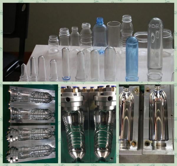 Stable Temperature Heating Bottle Blow Molding Machine With Stretching System