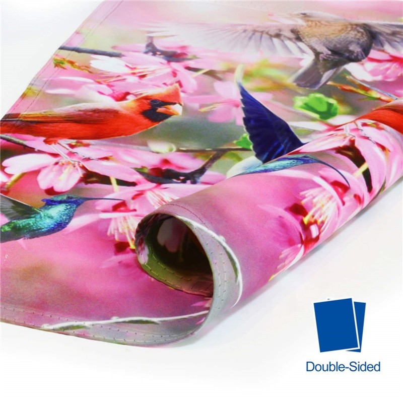 Sublimation Printing Double Sided Garden Flag 12x18 inch Custom logo
