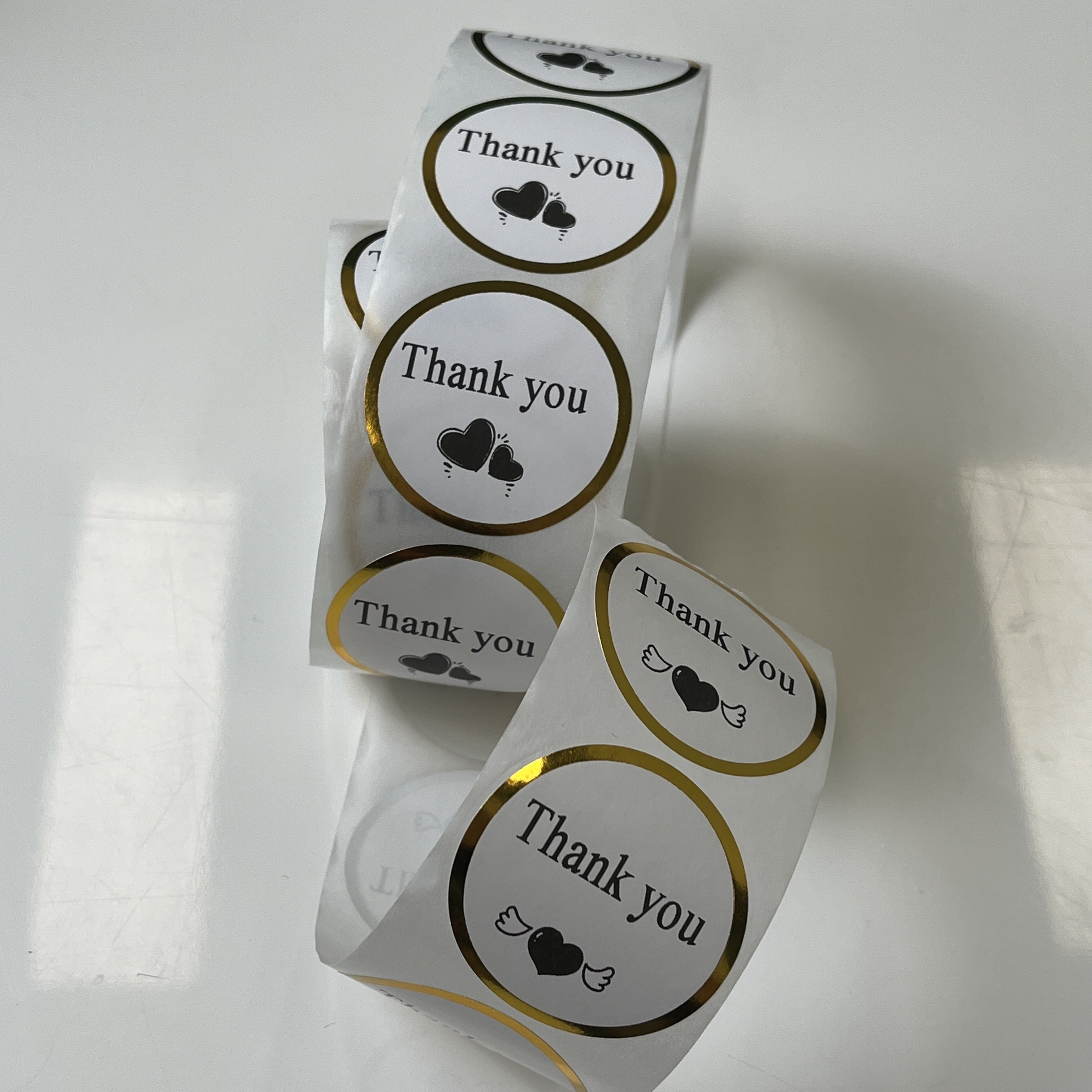Custom Printing Brand Logo Sticker Business Label Vinyl Self Adhesive Waterproof
