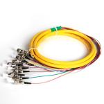 FTTX SM 12 Core LC Single Mode 850nm Fiber Optic Pigtail