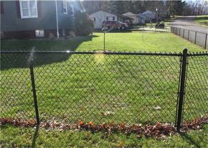 China Galvanized Wire Green PVC Coated Wire Diamond Chain Link Fence wholesale