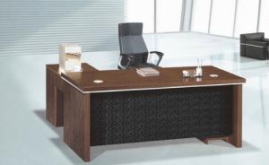 China modern wooden office manager table furniture in warehouse wholesale
