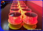 FAA L-810 Low Intensity Solar Aviation Obstruction Light 3w For Telecom Tower