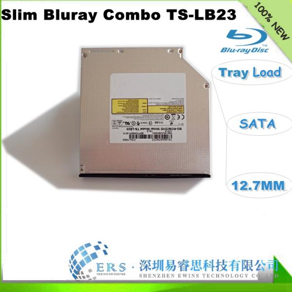 100% NEW Tray Loading SATA Bluray Combo Laptop optical Drive Samsung TS-LB23