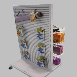 China Carbon Steel T- Stand Tool Storage Rack Floor Standing Statwall Fixture wholesale