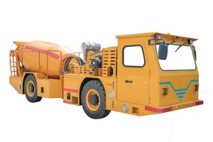 China KJCJ-3 Underground Mining Concrete Mixer Equipped With Cummins Engine wholesale