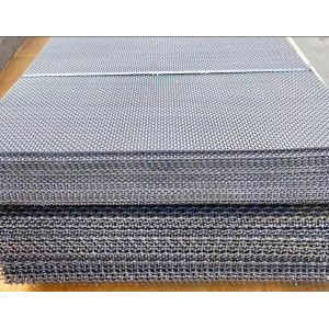 Stone Crusher Vibrating Crimped Wire Mesh for Quarry Screening
