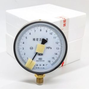 Mechanical Pressure Gauge Bottom Connection Field Display Linear Pointer