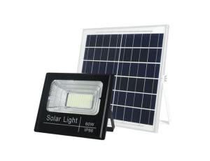 China 60W IP66 Square Outdoor Solar Lighting System Intelligent Light Controlled 23H wholesale