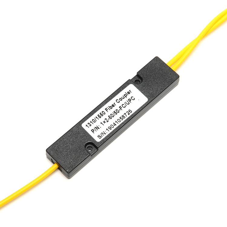 1m ABS Fiber Optic Splitter FC APC 1x2 FBT Coupler Way ROSH Approval