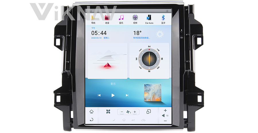 12.1 Inch Android Auto Stereo For 2016 Toyota Fortuner Navigation GPS Multimedia DVD Player Wireless Carplay Wifi