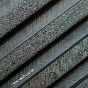 China Interior Decorative WPC Wall Panels 3D Solid Wood Grill Panel wholesale