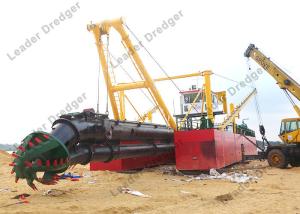 China 35m Cutting Suction Dredger For Agitating River Bottom Sediment wholesale