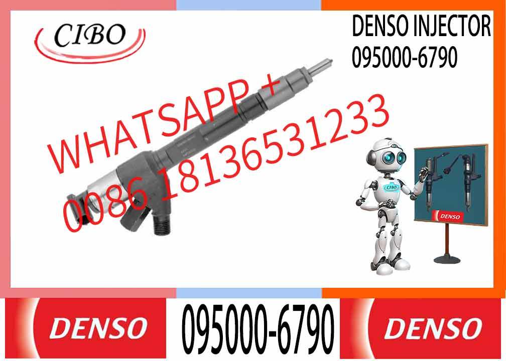 High Quality Common Rail Fuel Injector 095000-6790 095000-6791 095000-5950 D28-001-801+C For SDE-C D6114 SC9DK CRDI
