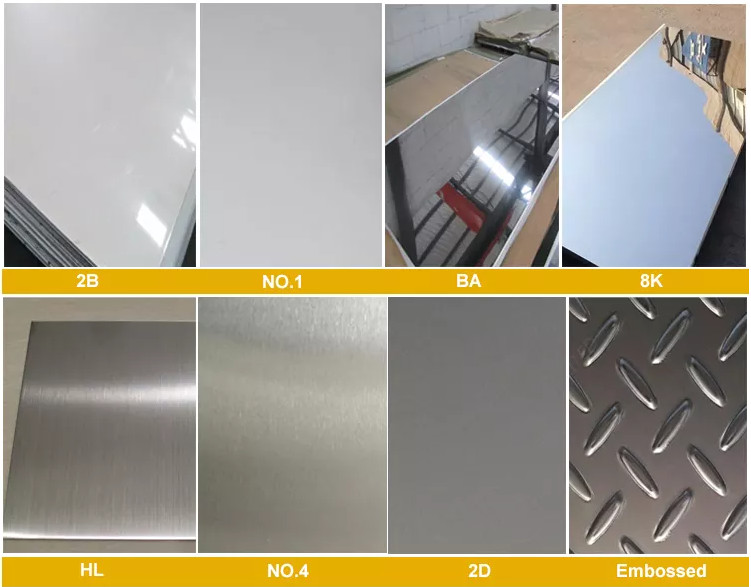 2B Finish Thickness 1.0mm Cold Rolled 316l Stainless Steel Sheet AISI